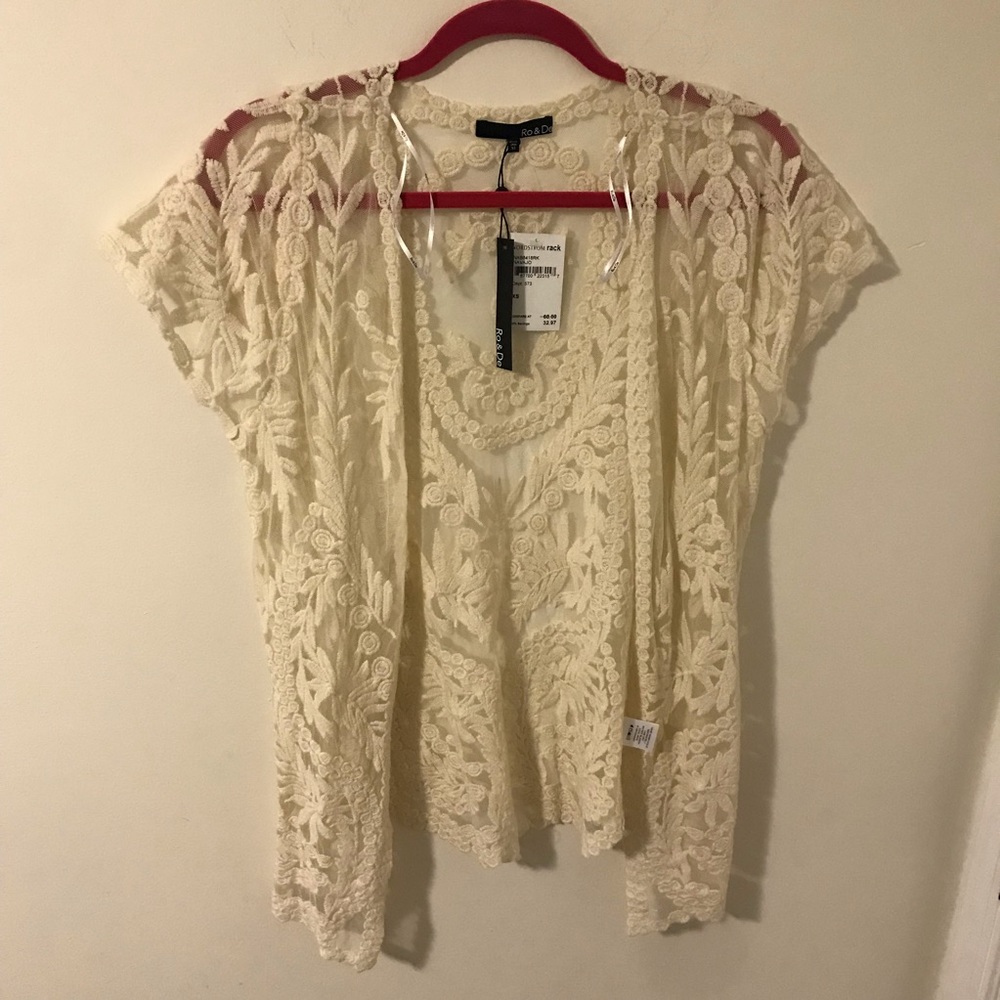 Ro & De Sheer Cardigan